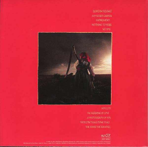 Back, Depeche Mode - A Broken Frame